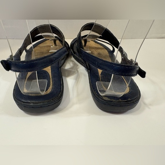 b.o.c blue thong strappy sandals size 6 Medium - Picture 8 of 11